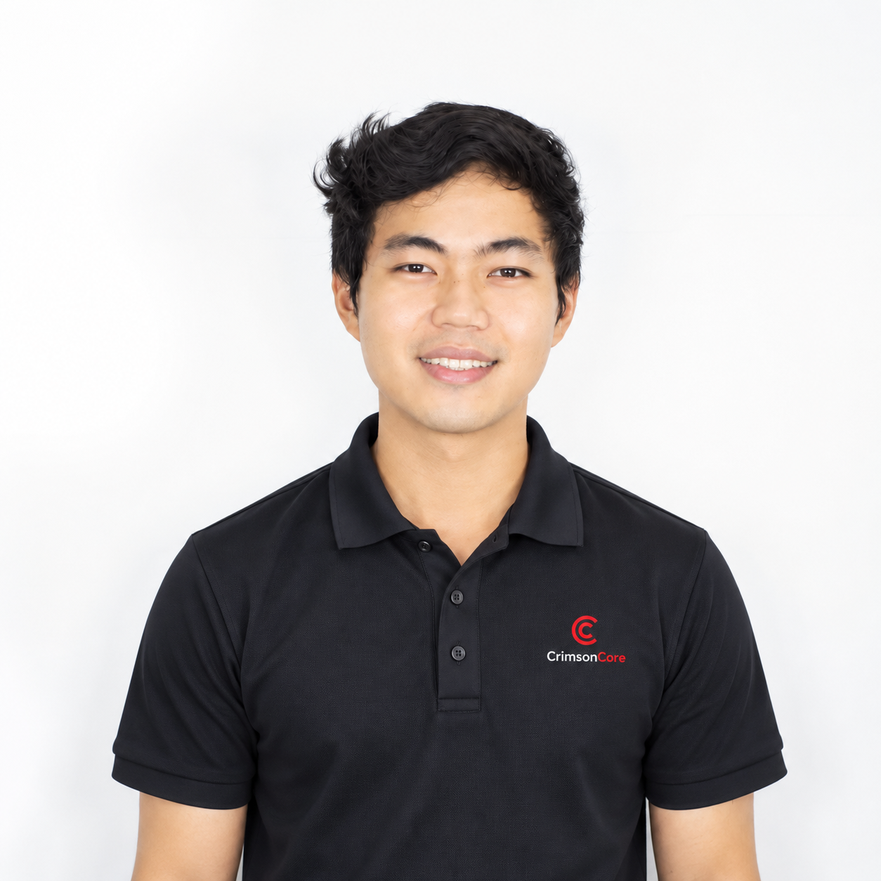 Portrait of CrimsonCore founder Roeben Dem P. Perez